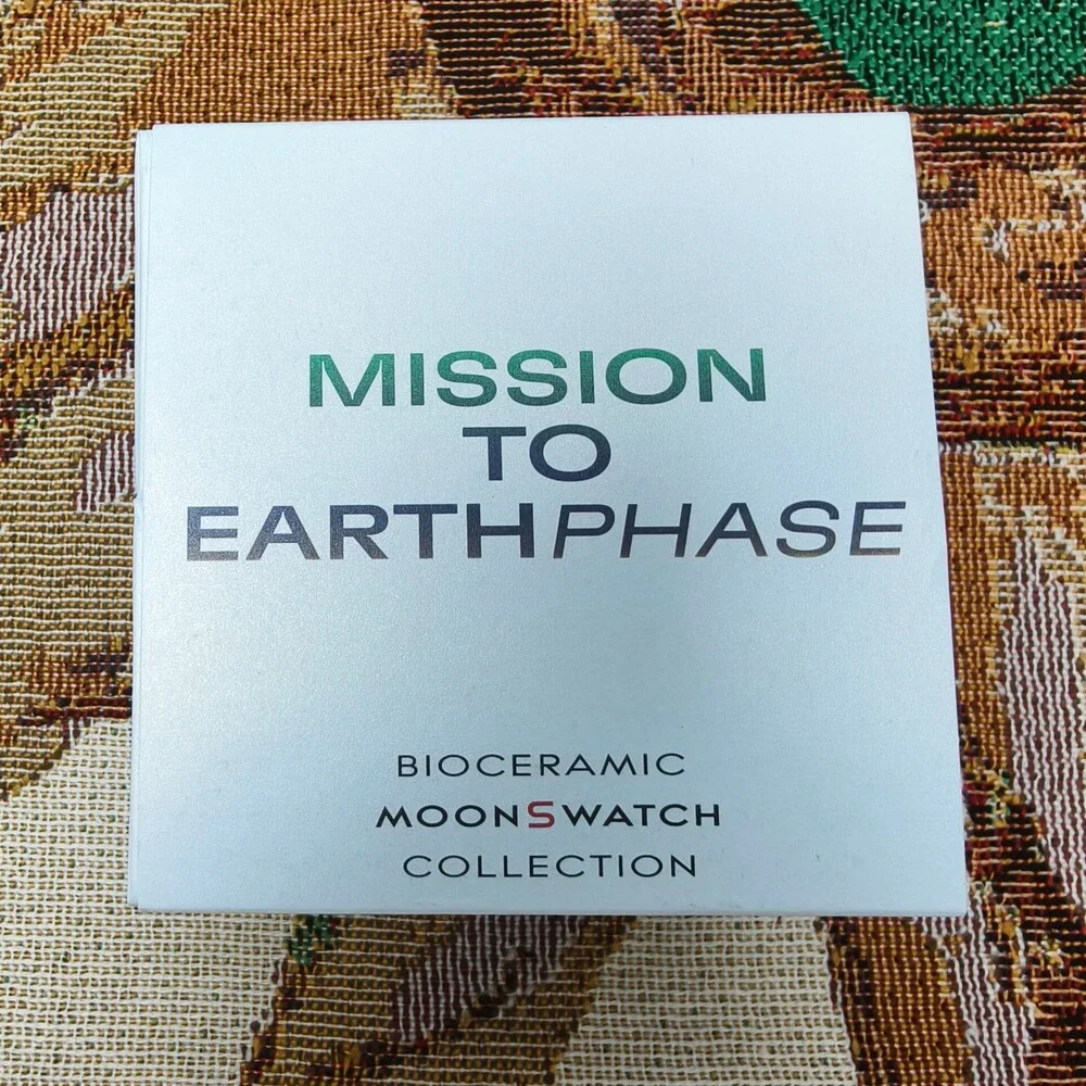 Swatch x Omega Moonswatch Mission To Earthphase Watch